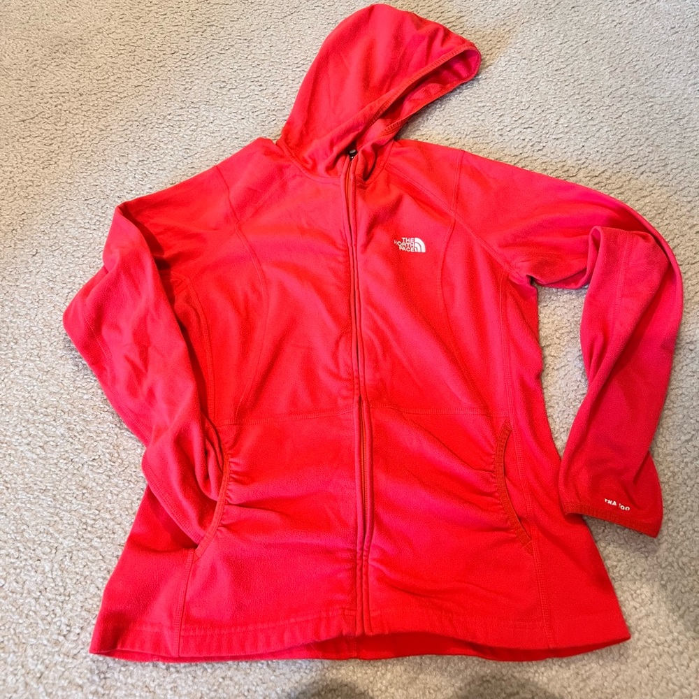 The North Face fleece zip up jacket